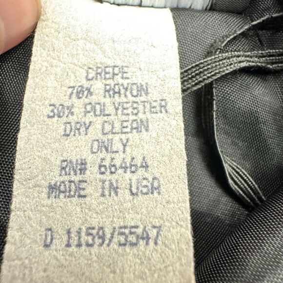 De Laru Little Black Dress Size 9/10 Vintage Cocktail Party NYE‎ Beaded - Picture 5 of 9